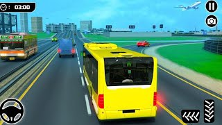 City Passenger Coach Bus Simulator: Bus Driving 3D | Green Bus Driving | Android Games screenshot 3