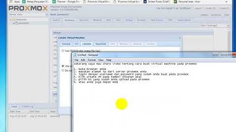Membuat Virtual Machine pada Proxmox