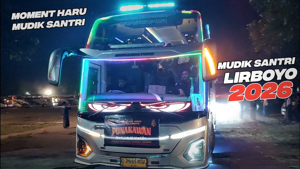 SUASANA HARU RIBUAN SANTRI LIRBOYO KOTA KEDIRI MUDIK 2026 - PEMULANGAN SANTRI LIRBOYO FULL TELOLET