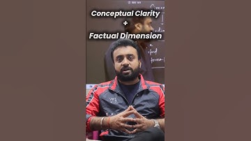 Conceptual Clarity और Factual Dimensions #bcw #classes #bpsc