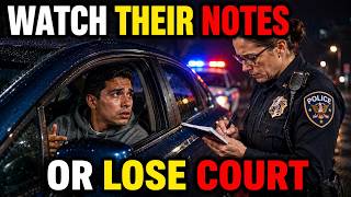 If Cops Write Notes While Talking to You—Do THIS or Lose in Court