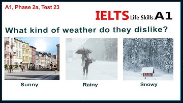 IELTS Life Skills A1 Luistertoets 23 ► Nieuw 2025 🇬🇧