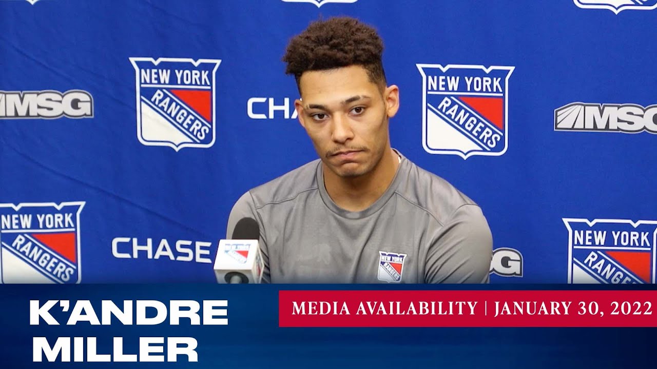 New York Rangers: K'Andre Miller Media Availability