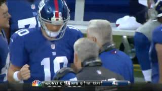 David Wilson Explodes for 84 Yard Touchdown Run [HD]