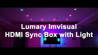 2 In 1 Lumary smart HDMI Sync Box Kit with recessed lights (L-SD6A4) by Lumary Smart Home 98 views 9 months ago 52 seconds