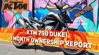 KTM 790 Duke overview and thoughts! | 1 Month Ownership Update