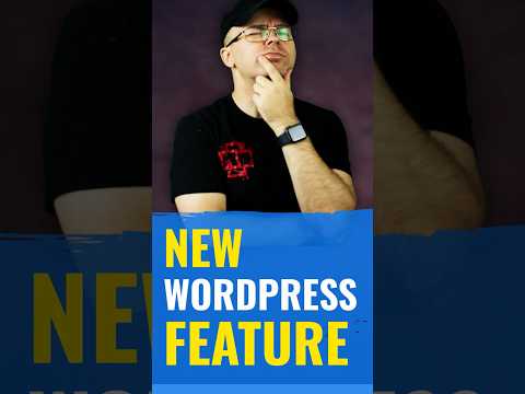 WordPress 6.9 NEW Hide Block Feature