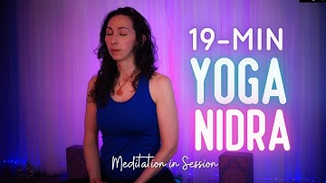 19-Minute Yoga Nidra with Gentle Meditation Music from Insight Timer Live Stream Mar. 3, 2022