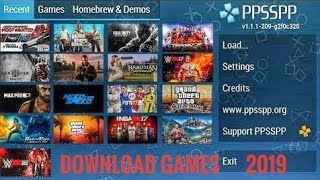 HOW TO INSTALL AND PLAY GAMES IN PSP EMULATOR  //The Gamer Boy// (2019) screenshot 5