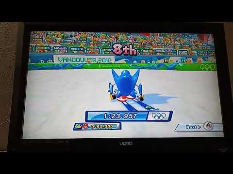 Mario And Sonic At The Olympic Winter Games Metal Sonic Losing Animation Skiing