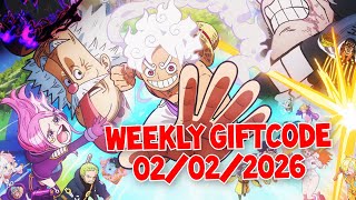 GRANDLINE VANGUARD | STRAW HAT HERO : WEEKLY GIFTCODE 02/02/2026
