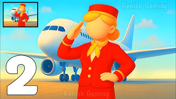 Airport Idle - Gameplay Walkthrough Part 2 - Fly Planes Earn And Expand (Android, iOS)