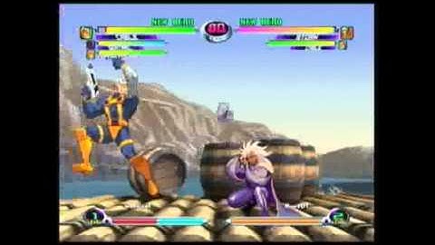 MvC2 - Diet(Spiral/Storm/Cable) vs wentinel(Scrub)
