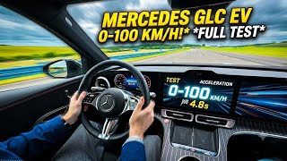 Mercedes GLC EV 0-100 km/h acceleration test ⚡️