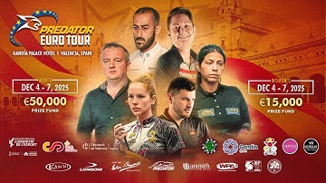 T1 ▸ LUCA MENN - FELIX VOGEL - Semifinal - Predator EuroTour SPANISH Open 2025 - Day 4