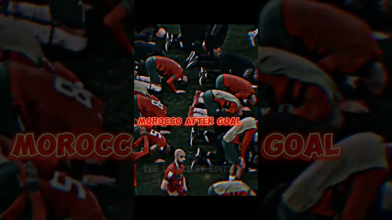 Morocco and saudi arabia after goal🇸🇦🇲🇦