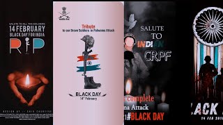 14 February Black Day Status ??|| black day 14 february status ?||  black day status || Pulwama??