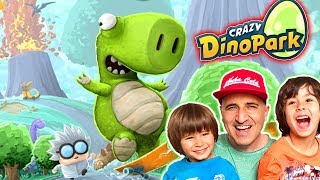 DINOSAURIOS GRACIOSOS en CRAZY DINO PARK con DANI y EVAN 🎉Juegos y aplicaciones android para niños screenshot 5