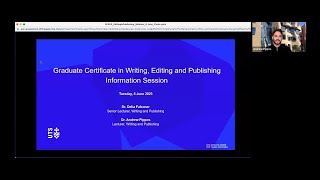 Writing, Editing and Publishing | Postgraduate Webinar 2023