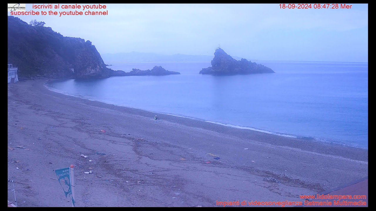 Webcam Palmi - Scoglio dell'Ulivo - Tonnara di Palmi (RC) | Live Webcam