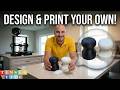 How to Make 3D Printed Salt & Pepper Shakers In Tinkercad Using Revolve Tool