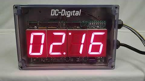 DC-25T-DN-TERM-NEMA (Count Down Timer in a NEMA 4X Case)