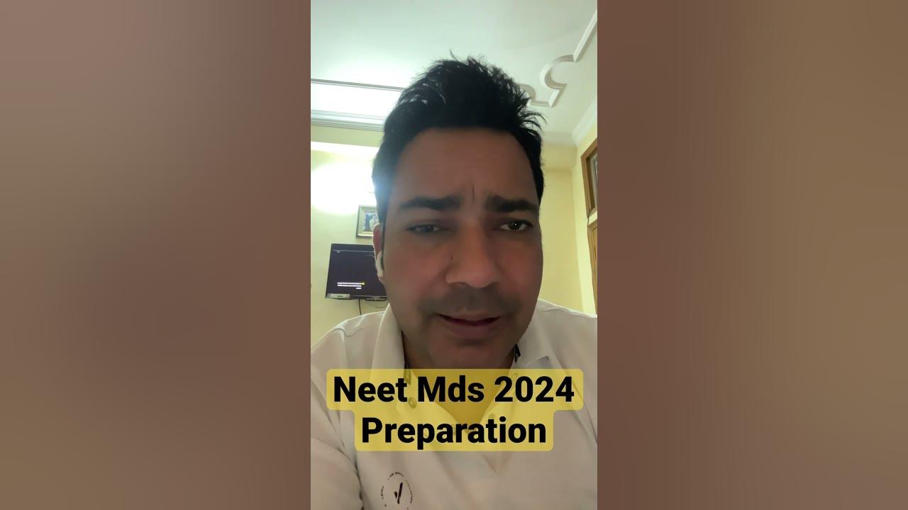 Neet MDS 2024 neetmds neet2024 YouTube