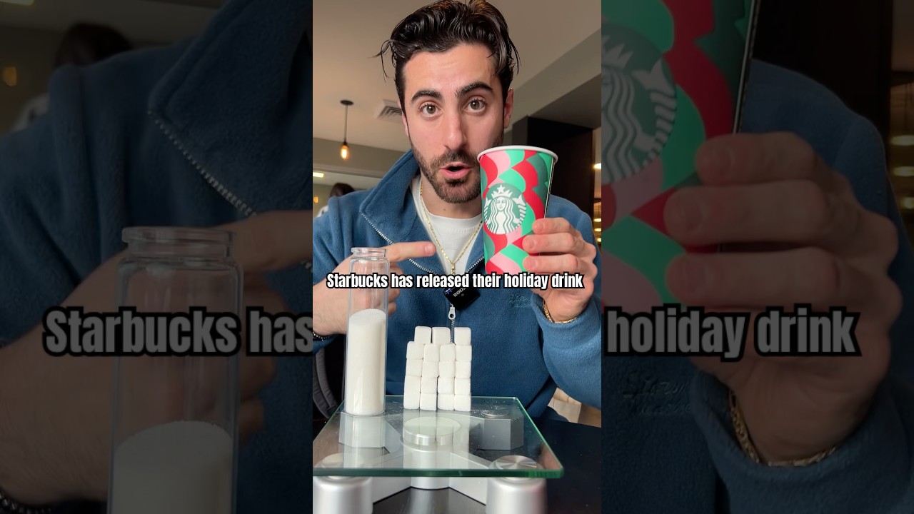 So much sugar in a Starbucks Mocha