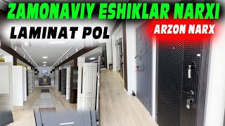 Zamonaviy eshiklar, Laminat pol, Labirint magazin narxi