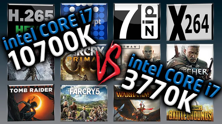 Intel i7 10700K vs Intel i7 3770K Benchmarks – 15 Tests 🔥