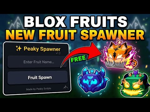 *Tutorial*🔥 Blox Fruits ALL Fruit Spawner + Dragon Spawner Script | Activate | FREE | No Loading 