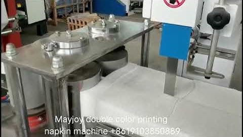 Mayjoy napkin machine