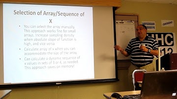 HHC 2012: Variable Sampling Integration