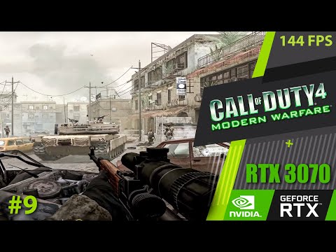 Call of Duty 4:  Modern Warfare -  Mission #9 -  [War Pig] - 4K  I  144 fps I 21:9