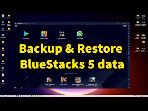 How to Backup and Restore Bluestacks 5 data