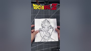 Goku Kamehameha / Endless Card (Infinity Flip) Tutorial | #dragonball #goku #supersaiyan #jollyowl