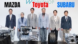 Subaru, Toyota, and Mazda Commit to New Engine Development