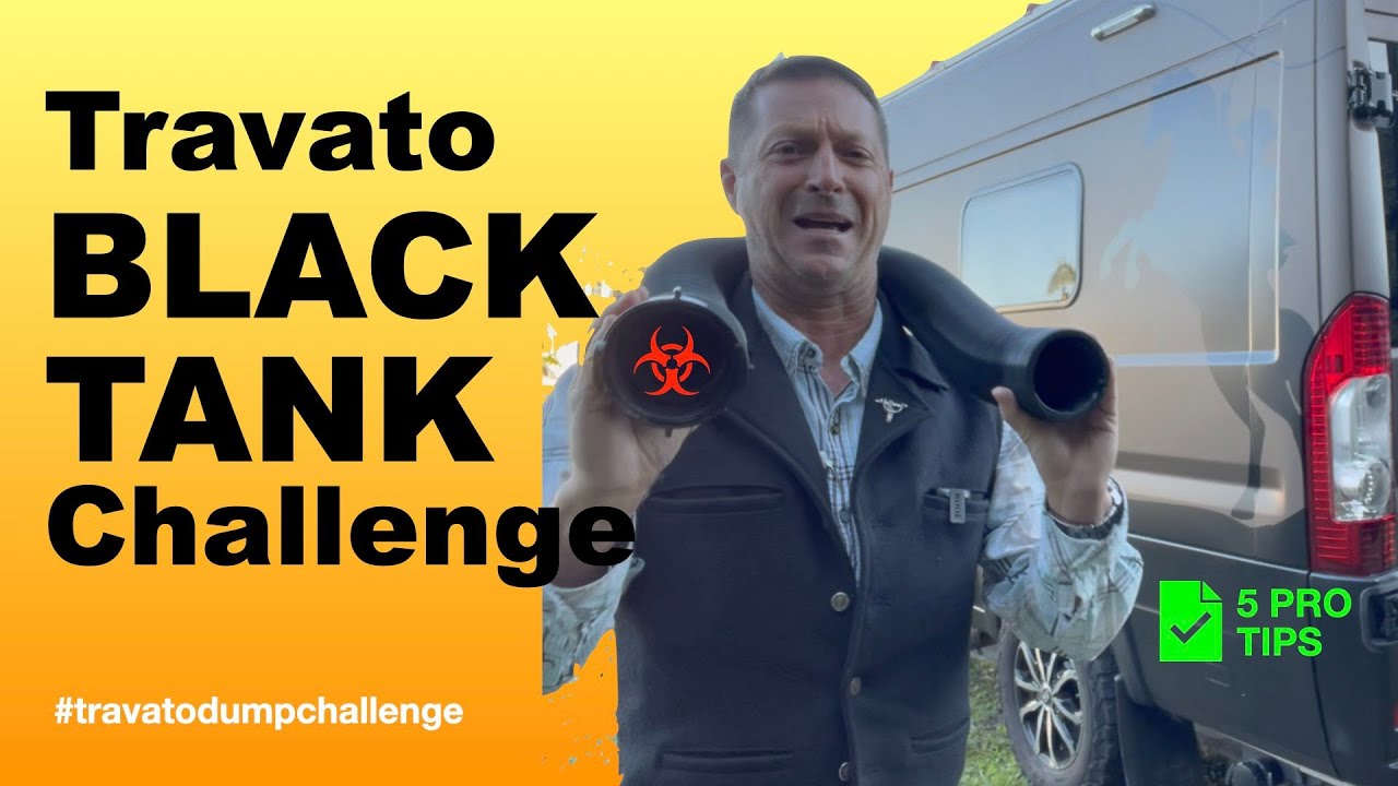 144-й тест на слив и скорость черного бака от пользователя, постоянно проживающего в автодоме Win...