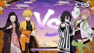 Nezuko Zenitsu Infinity Castle vs Mitsuri Obanai - Demon Slayer Hinokami Chronicles 2