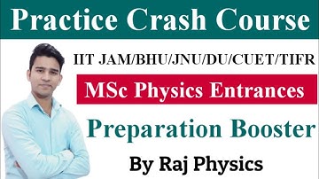 MSC Physics Entrance Exam Questions | Mechanics and Waves Questions | PG Physics Practice Sets