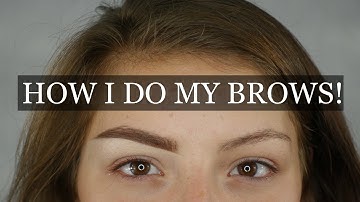 Quick And Easy Eyebrow Tutorial | Shelby Triglia