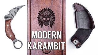 Bone Karambit Organic Medium Testing