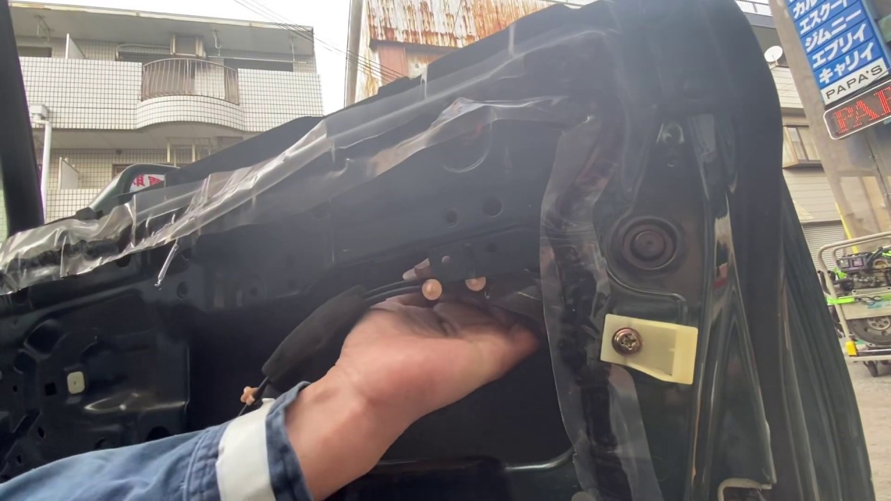 nb NB Roadster Door Lock Actuator/Window Regulator Removal Method