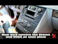 Volvo xc90 radio removal and grommst4 usb android iphone and bluetooth car kit install