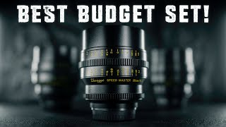 THESE Are THE BEST Cinema Lenses UNDER $500! The BRAND NEW Zhongyi Speedmaster s35 t1 Cine Lenses!