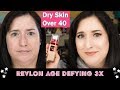 NEW Revlon Age Defying 3X Foundation | Dry Skin Over 40 | FRI Foundation Fix