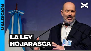 EN QUÉ CONSISTE LA LEY DE HOJARASCA | #Maldicion