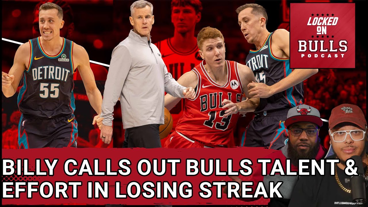Billy Donovan Calls out Bulls Talent & Effort Amist Losing Streak