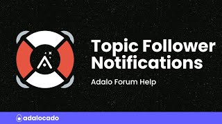 How do topic-follower notifications work? video thumbnail
