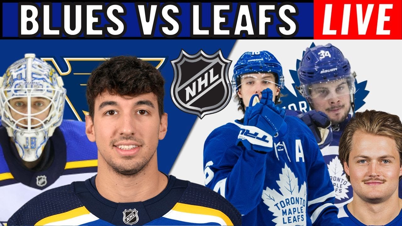 St Louis Blues vs Toronto Maple Leafs LIVE NHL STREAM 2023 - Hockey Coverage/PxP